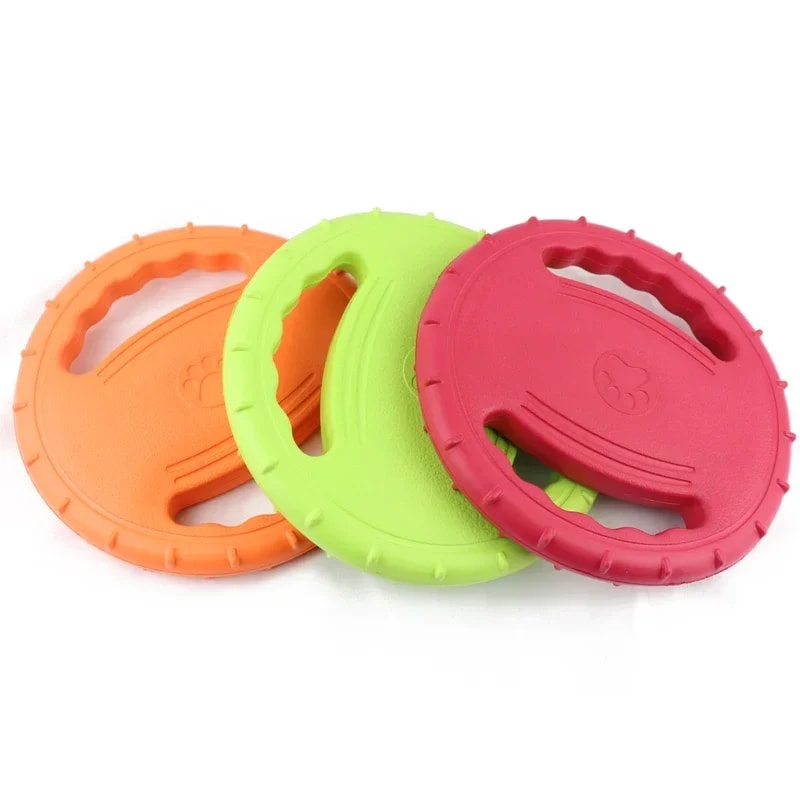 Dog Flying Disc Training Ring Bite Resistant Interactive Fetch Toy For Small And Medium Dogs 4