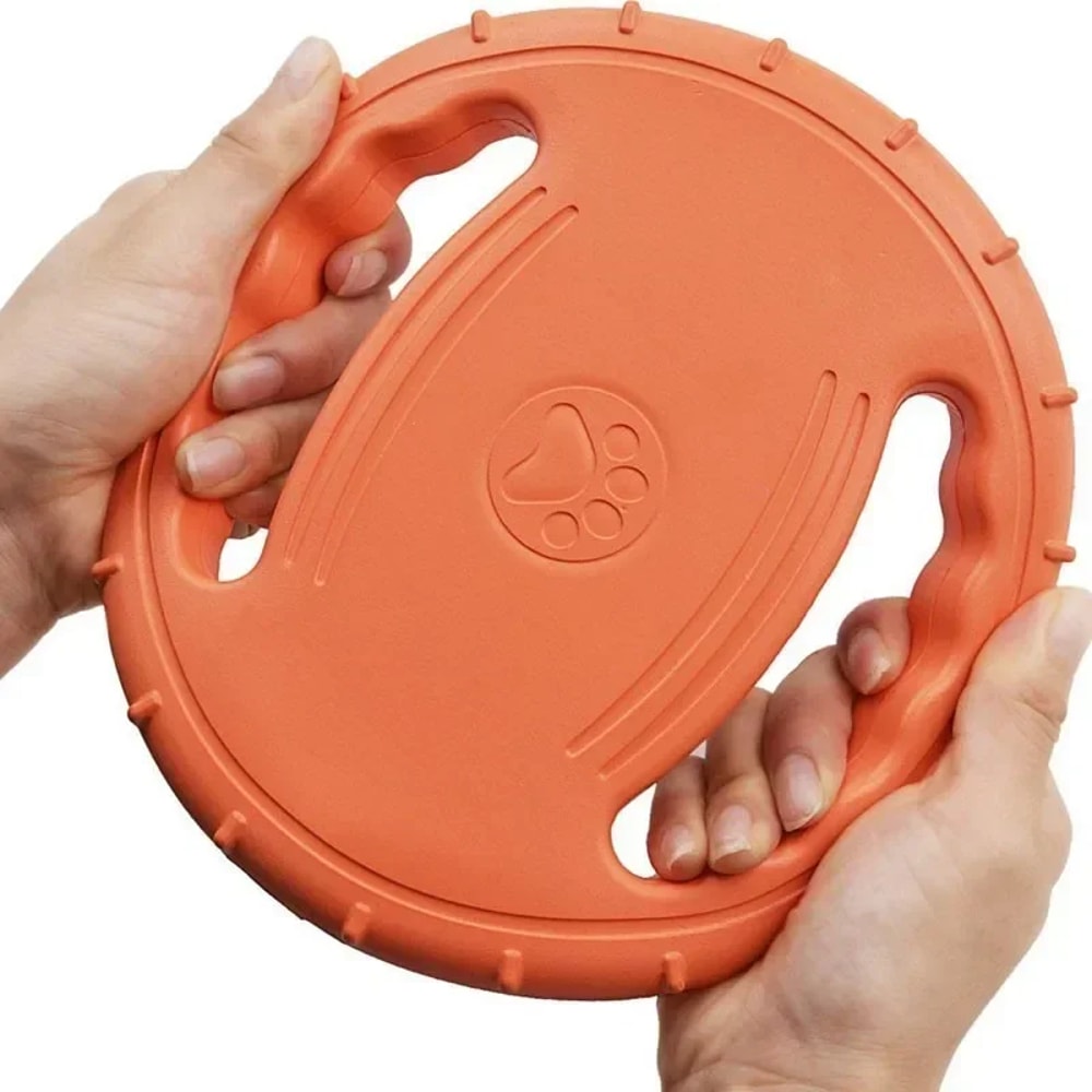 Dog Flying Disc Training Ring Bite Resistant Interactive Fetch Toy For Small And Medium Dogs 5