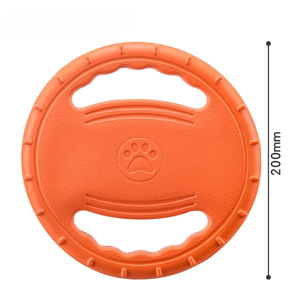 Dog Flying Disc Training Ring Bite Resistant Interactive Fetch Toy For Small And Medium Dogs 7