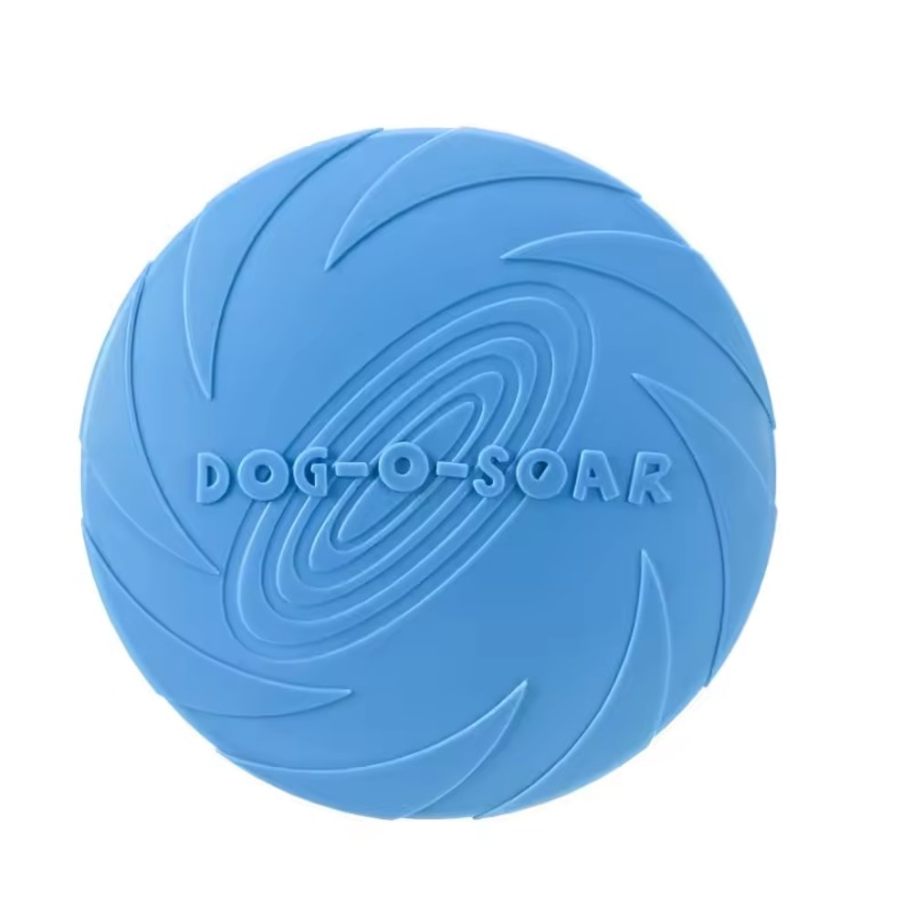 Soft Silicone Dog Flying Disc Fetch Toy For Puppy Training 6