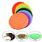 Soft Silicone Floating Dog Frisbee Toy For Training And Interactive Fetch 0