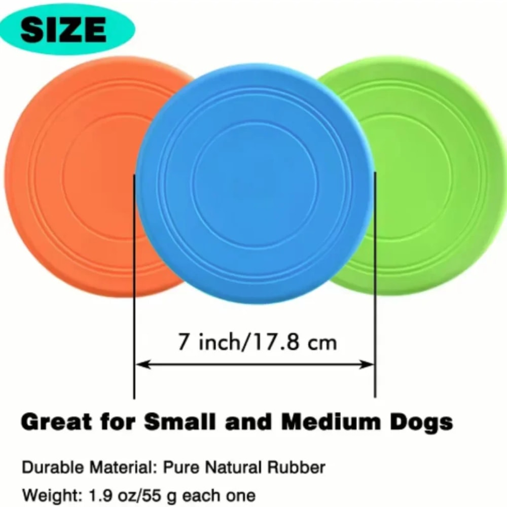 Soft Silicone Floating Dog Frisbee Toy For Training And Interactive Fetch 4