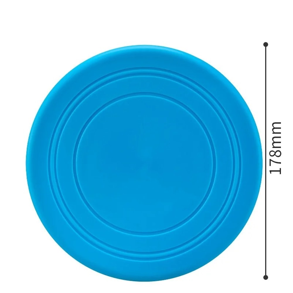 Soft Silicone Floating Dog Frisbee Toy For Training And Interactive Fetch 7