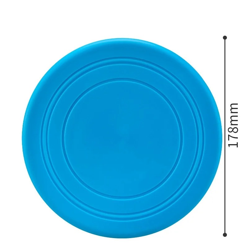 Soft Silicone Floating Dog Frisbee Toy For Training And Interactive Fetch 7