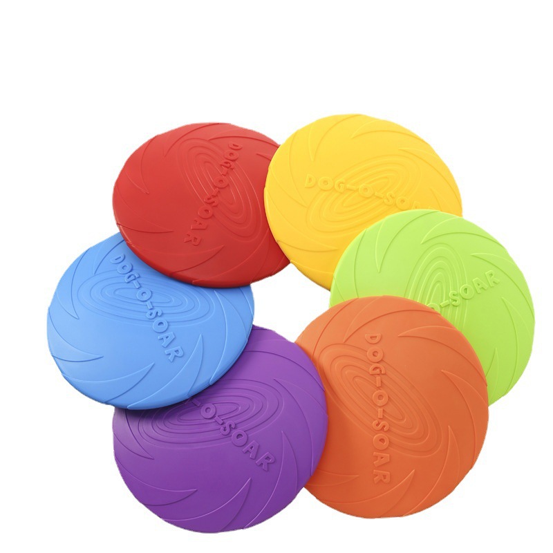 Soft Dog Frisbee Floating Fetch Toy For Training And Active Play 4