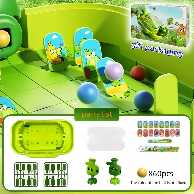 Kids Marble Shooting Game Set For Family Play And Focus Training 6