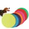 Soft Silicone Dog Flying Disc Interactive Fetch Toy For Training And Play 0