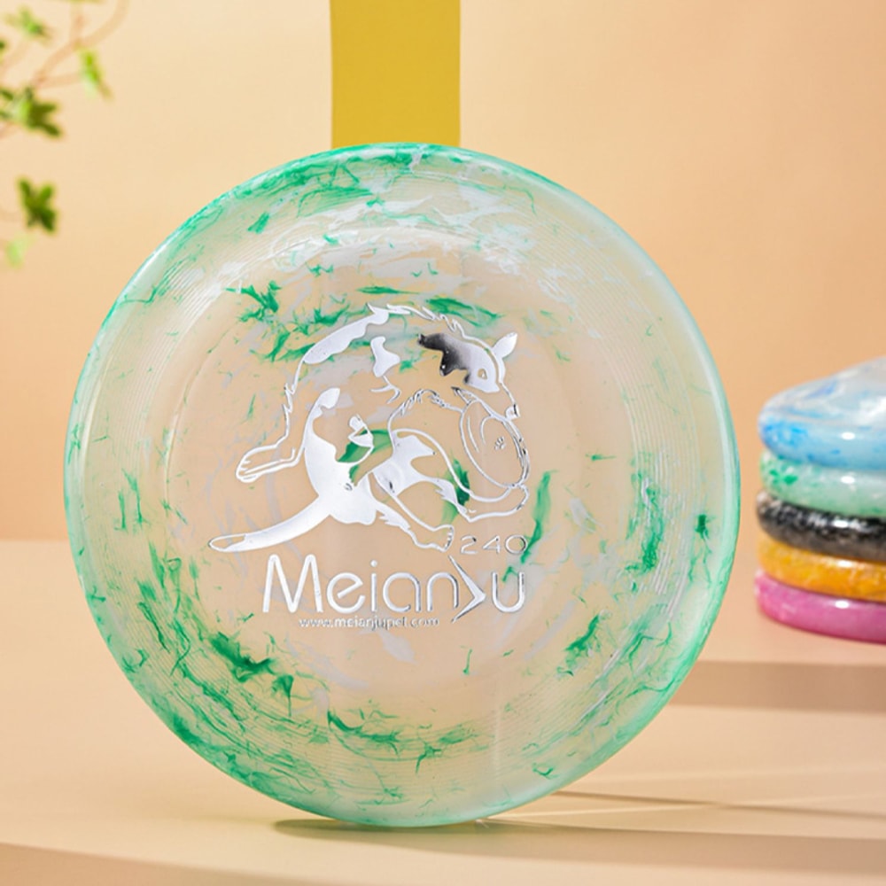 Soft Silicone Dog Flying Disc Interactive Fetch Training Toy 5