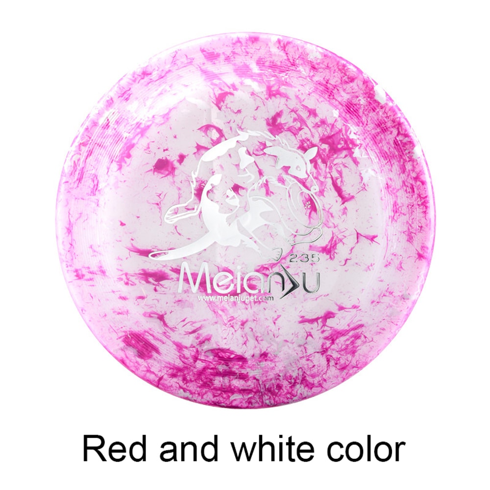 Soft Silicone Dog Flying Disc Interactive Fetch Training Toy 7