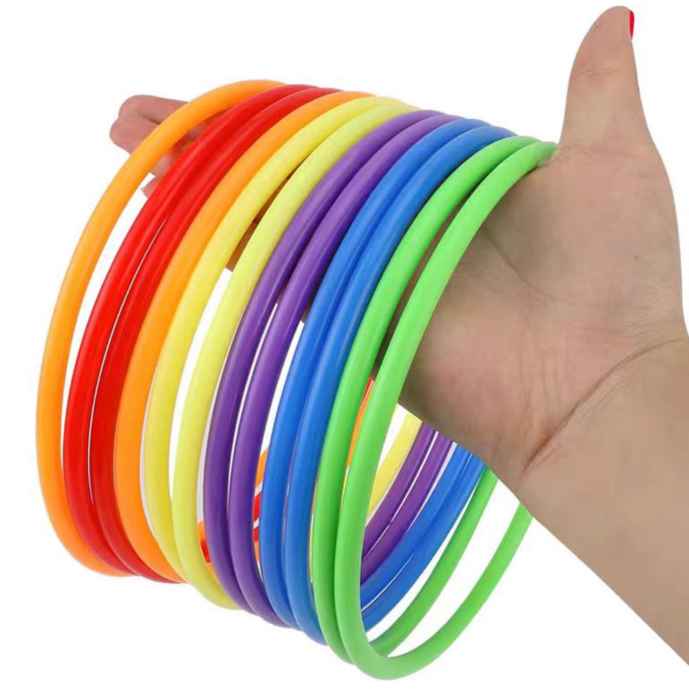 Kids Ring Toss Game Set Carnival Hoops For Outdoor Party And Family Play 1