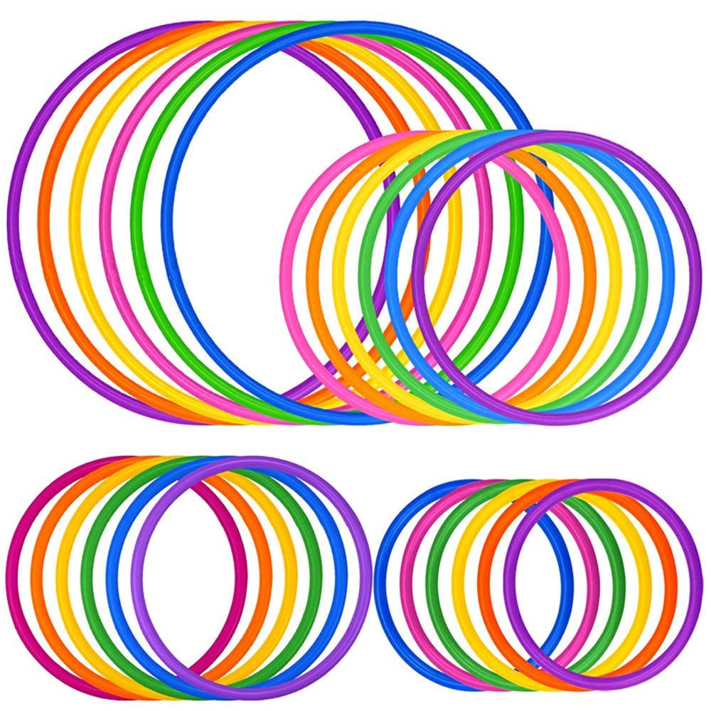 Kids Ring Toss Game Set Carnival Hoops For Outdoor Party And Family Play 3