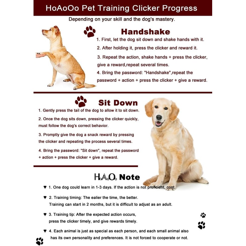 Dog Training Clicker with Wrist Strap for Fast Positive Reinforcement