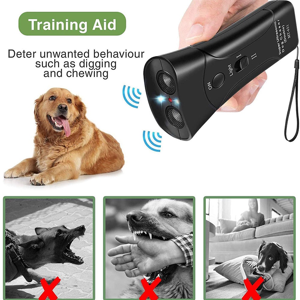 Safe Guard Ultrasonic Dog Repeller Bark Deterrent Training Device 2