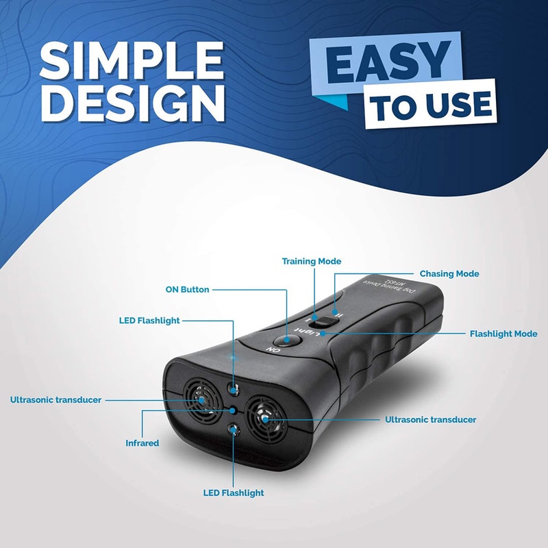 Safe Guard Ultrasonic Dog Repeller Bark Deterrent Training Device 4