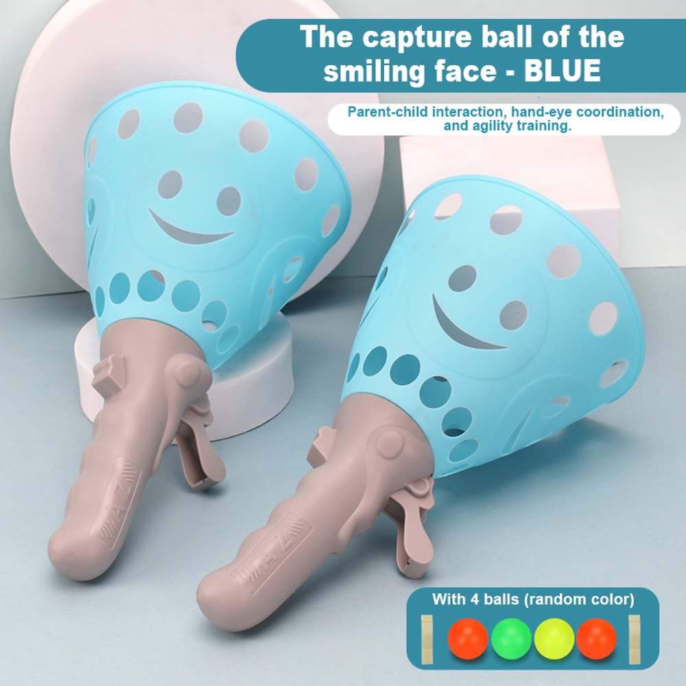 Pop Catch Ball Game For Kids Outdoor Play With Launchers And Balls 7