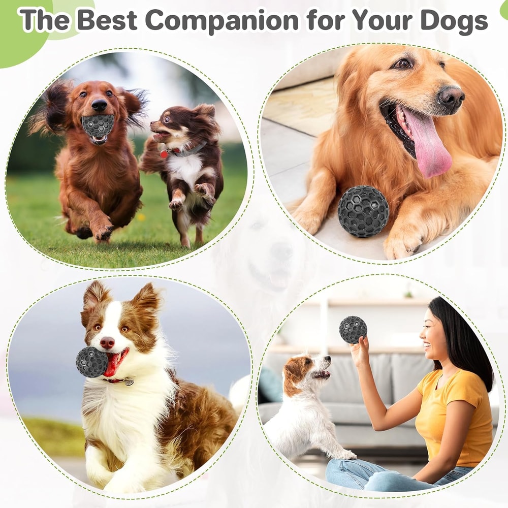 Smart Bounce Interactive Dog Ball Automatic Rolling Motion Activated Toy 5