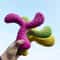Floating Dog Toy Squeaky Dog Boomerang Toy For Water Fetch And Training 0
