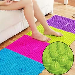 acupressure foot massage mat for kids & adults sensory reflexology play pad