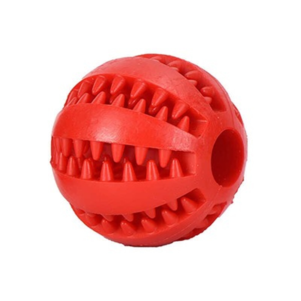 Dental Treat Reward Ball For Dogs Interactive Chew Toy 3