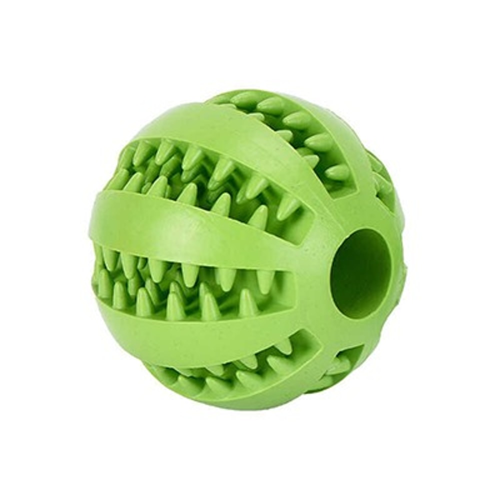 Dental Treat Reward Ball For Dogs Interactive Chew Toy 4