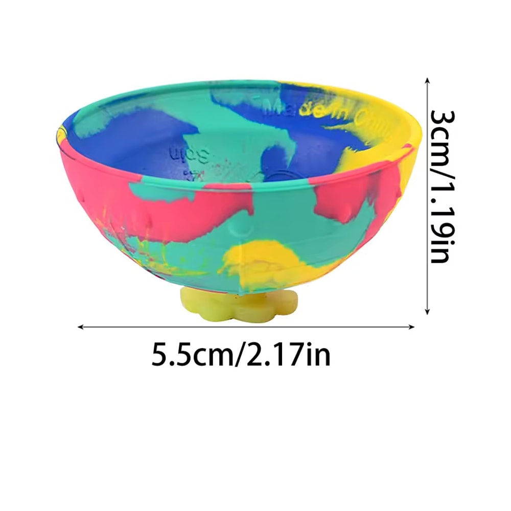 Camouflage Bounce Spin Toy For Kids Outdoor Play 2