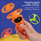 Flying Saucer Launcher Flying Disc Toy For Kids Outdoor Play 2