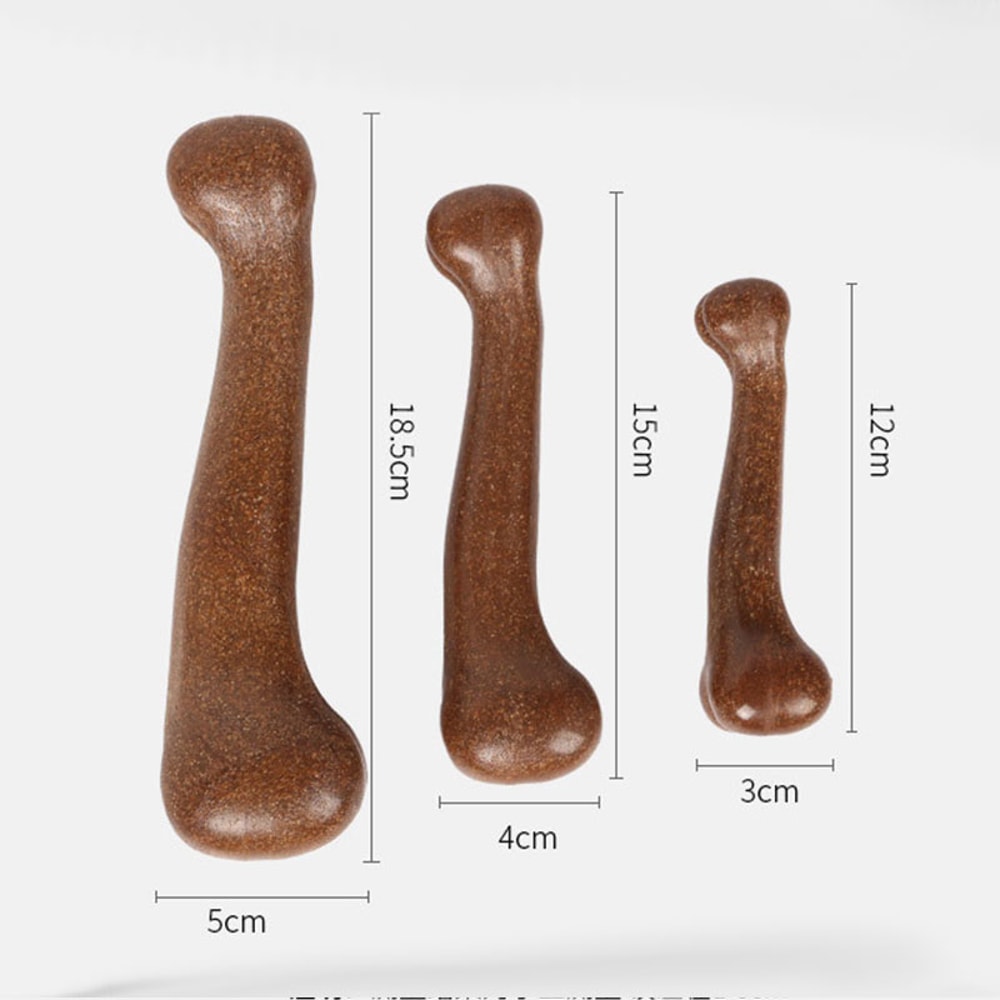 Natural Dog Chew Toy Indestructible Puppy Teething Bone for Aggressive Chewers