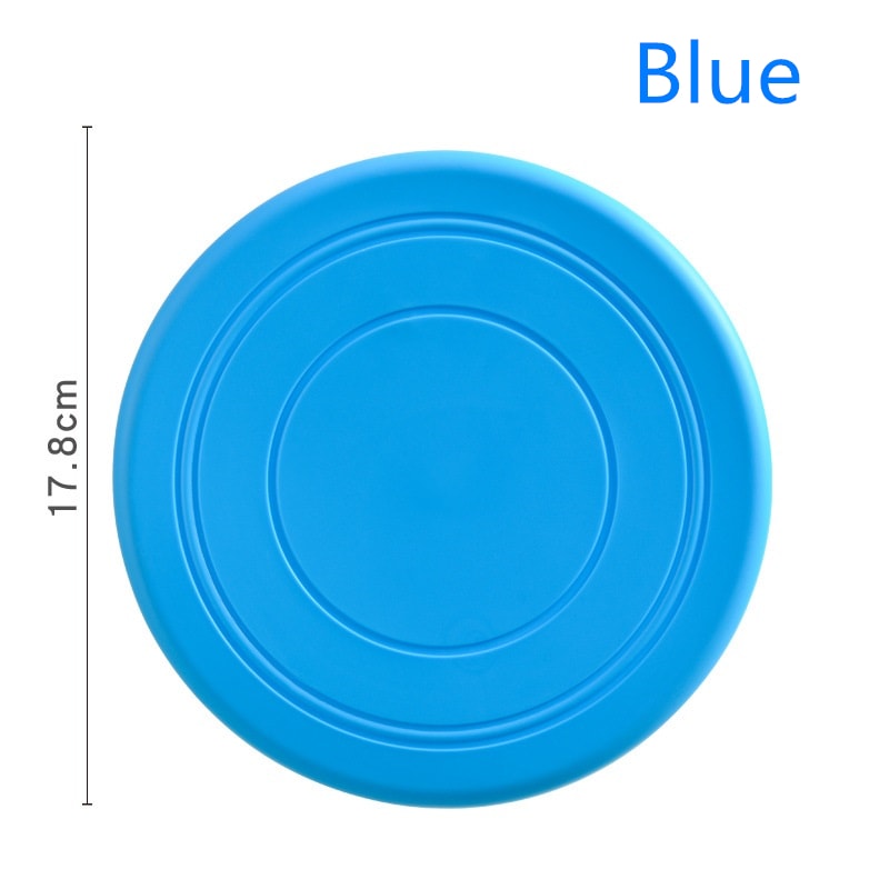 Soft Silicone Dog Flying Disc Interactive Fetch Toy For Puppies And Dogs 2