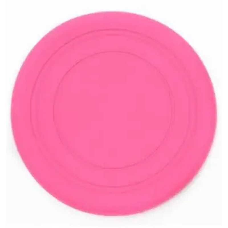 Soft Silicone Dog Flying Disc Fetch Toy For Training And Active Play 4