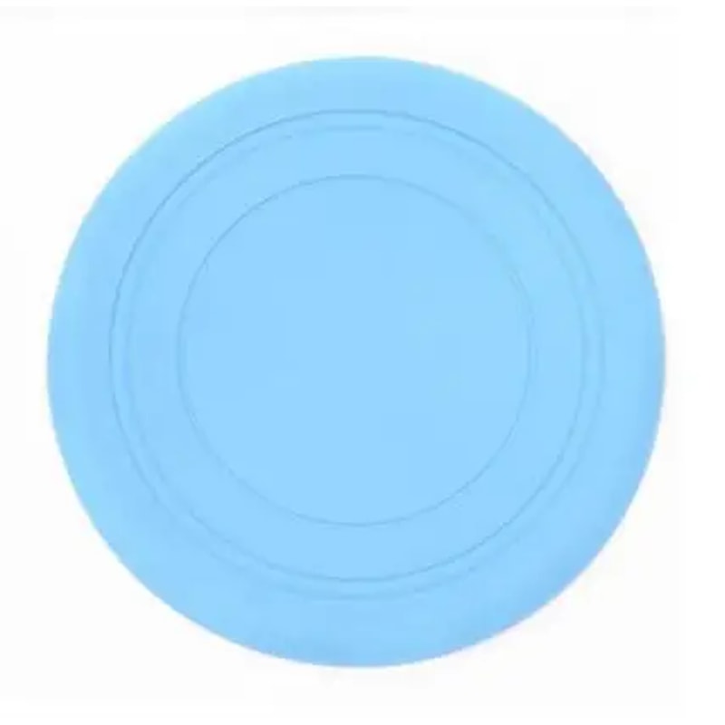Soft Silicone Dog Flying Disc Fetch Toy For Training And Active Play 6