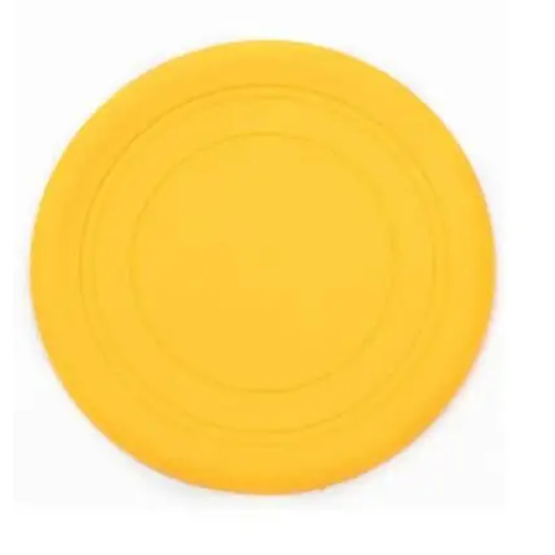 Soft Silicone Dog Flying Disc Fetch Toy For Training And Active Play 7