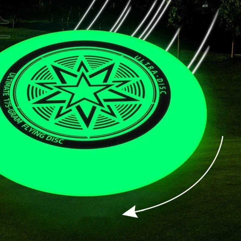 Glow Play Ultimate Flying Disc For Night Beach Camping Fun 2