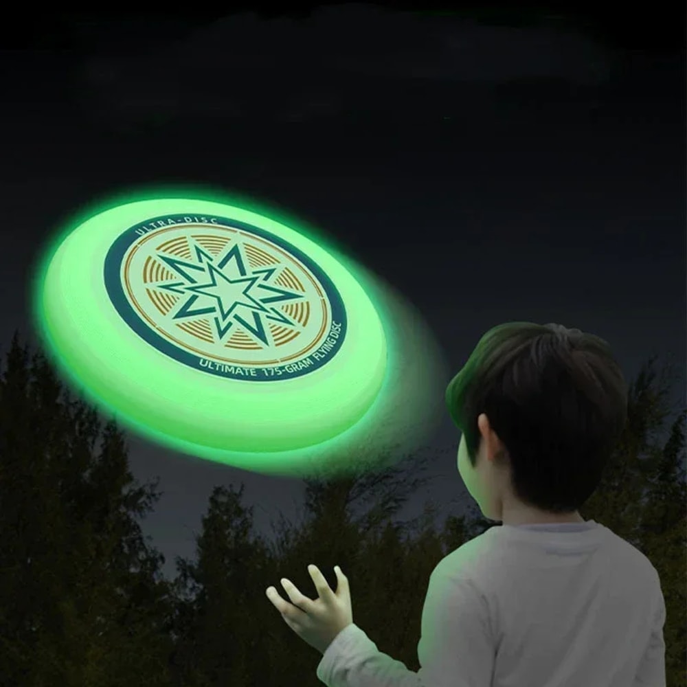 Glow Play Ultimate Flying Disc For Night Beach Camping Fun 3