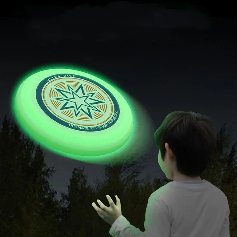 Glow Play Ultimate Flying Disc For Night Beach Camping Fun 3