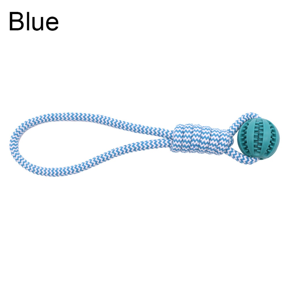 Dental Treat Ball Rope Toy For Dogs Interactive Chew And Teeth Cleaning 6