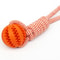 Dental Treat Ball Rope Toy For Dogs Interactive Chew And Teeth Cleaning 5