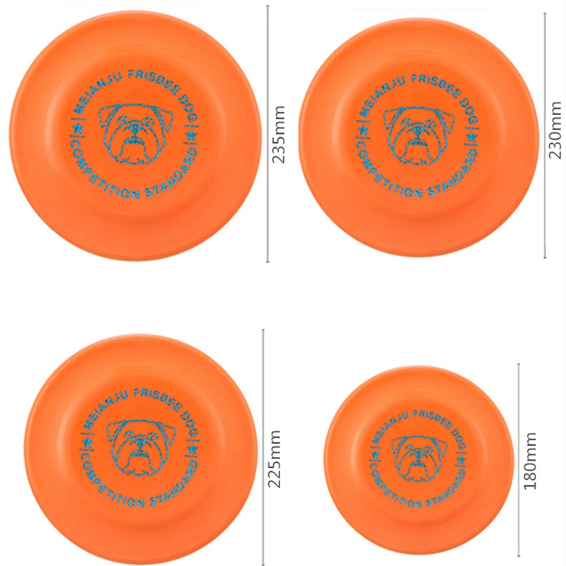 Soft Silicone Dog Frisbee For Training And Fetch 5