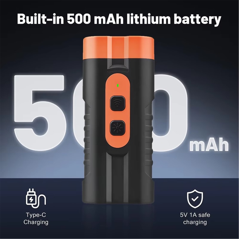 Dual Head Ultrasonic Dog Repeller Rechargeable Anti Bark Device with LED Light