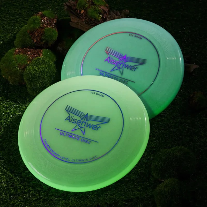 Glow Flight Ultimate Frisbee Disc For Night Beach Camping Games 2