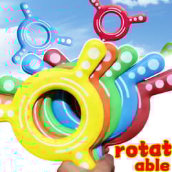 soft returning flying disc for kids outdoor beach and family play