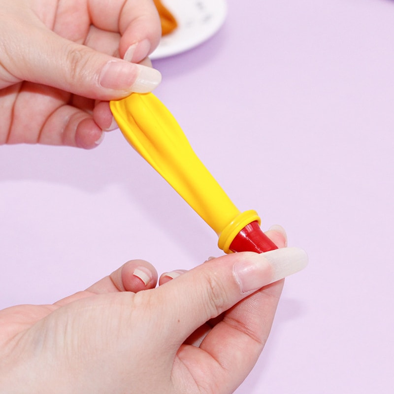 Balloon Powered Helicopter Toy Set For Kids Outdoor Flying Party Favor Play 4