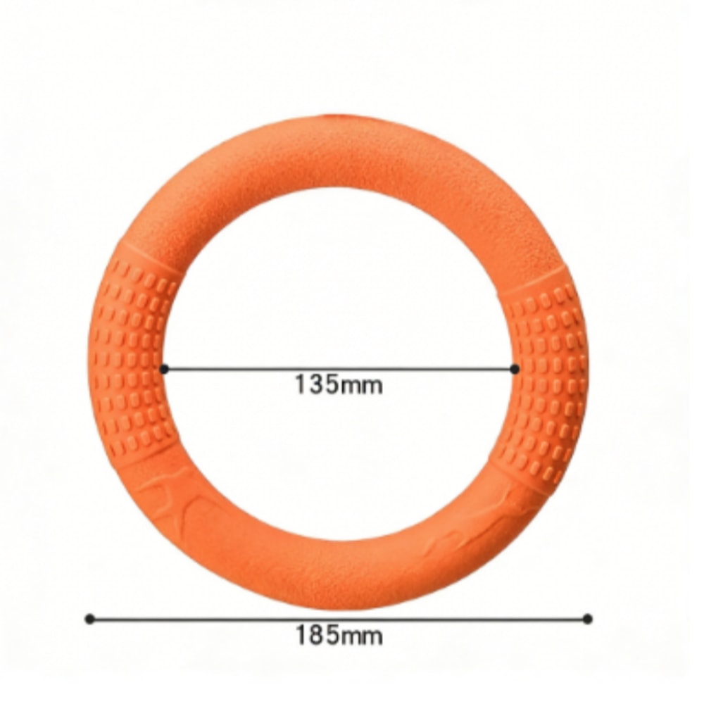 Floating Dog Ring Toy For Fetch Training And Chewing 5