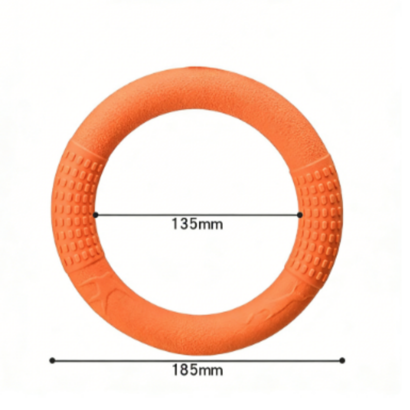 Floating Dog Ring Toy For Fetch Training And Chewing 5
