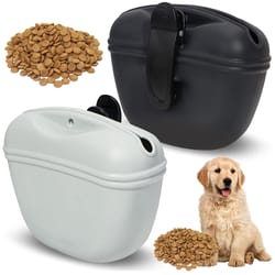 hands free dog treat pouch for training and walks