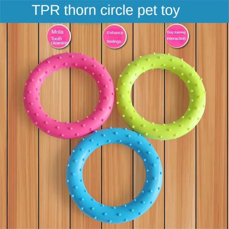 Durable Dog Chew Ring Toy Anti Bite Training Ring For Puppies And Active Dogs 2