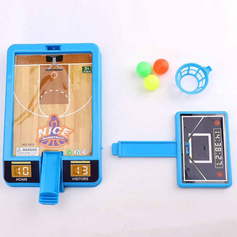 Tabletop Basketball Game Mini Basketball Desk Toy for Kids and Adults