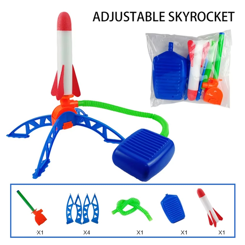 Kids Stomp Rocket Launcher Outdoor Toy For Parent Child Play 6