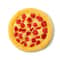 Pizza Dog Toy Plush Squeaky Chew Toy for Puppies and Small Dogs