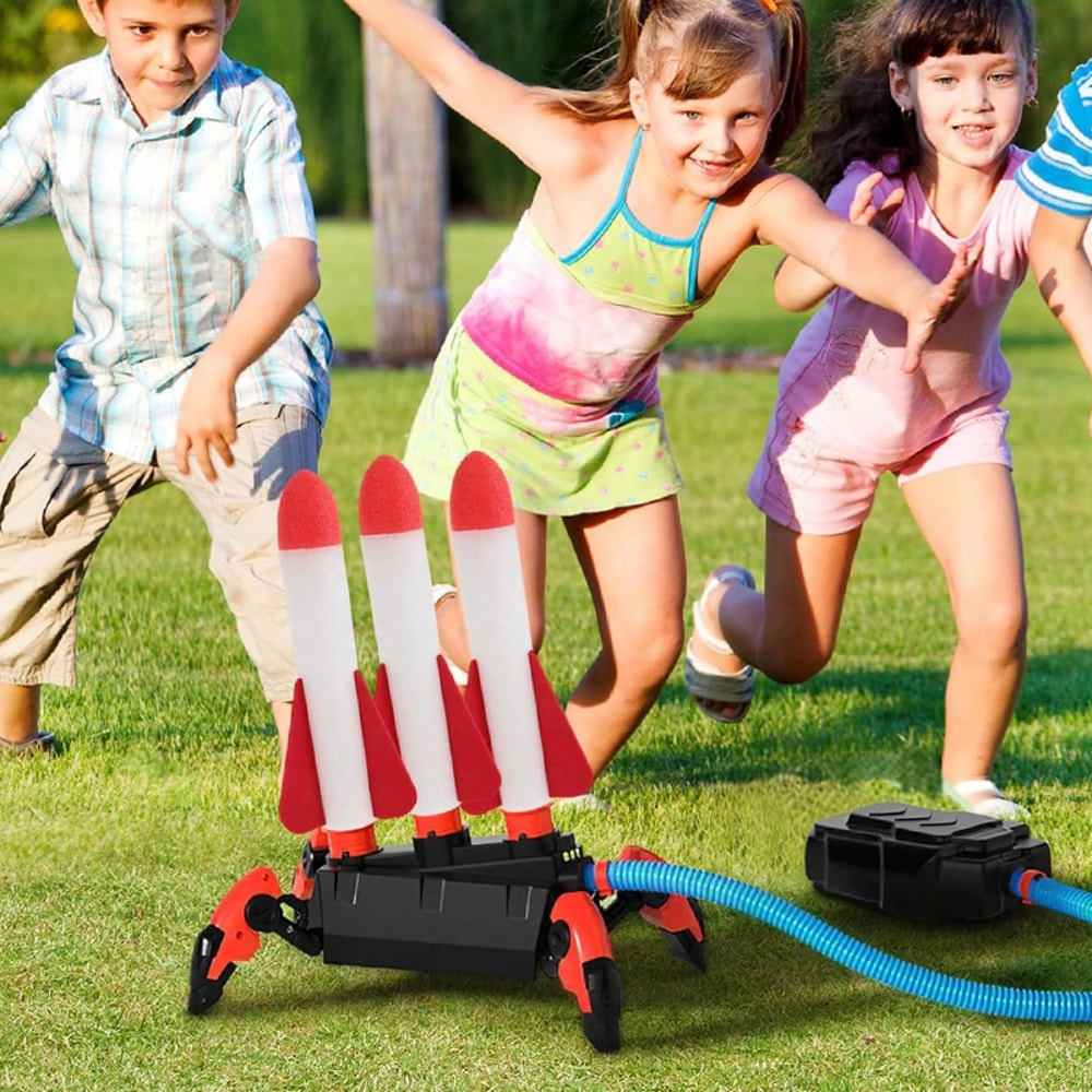 Rocket Launcher Kids Rocket Launcher Outdoor Rocket Toy LED Rocket Toy Rocket Launcher Toy For Kids 0