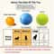 Smart Interactive Dog Toy Ball For Bored Dogs USB Rechargeable Rolling Enrichment Ball 2